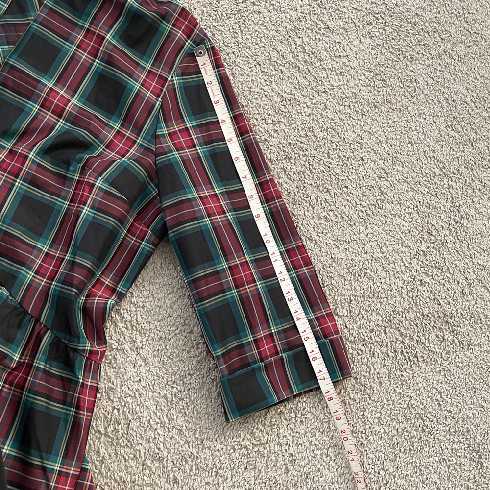 Tuckernuck Highland Tartan Royal Shirt Dress - Picture 11 of 11